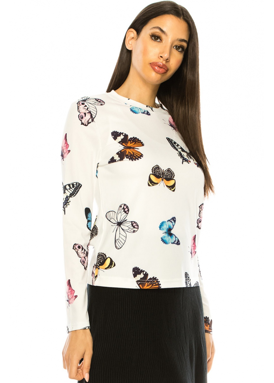 tシャツ ONE POINT BUTTERFLY ZIP UP TOP レディース Lucky Eye Grey butterfly tank top #8546 – LuckyEyeUSA
